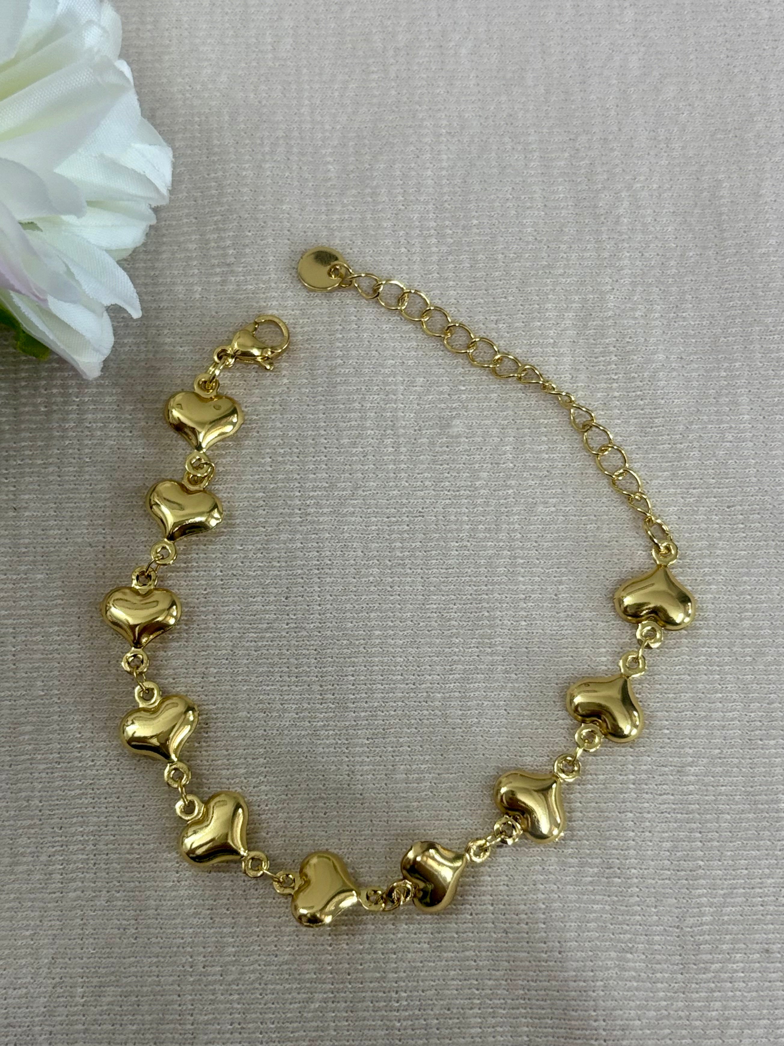 Honey Heart Bracelet