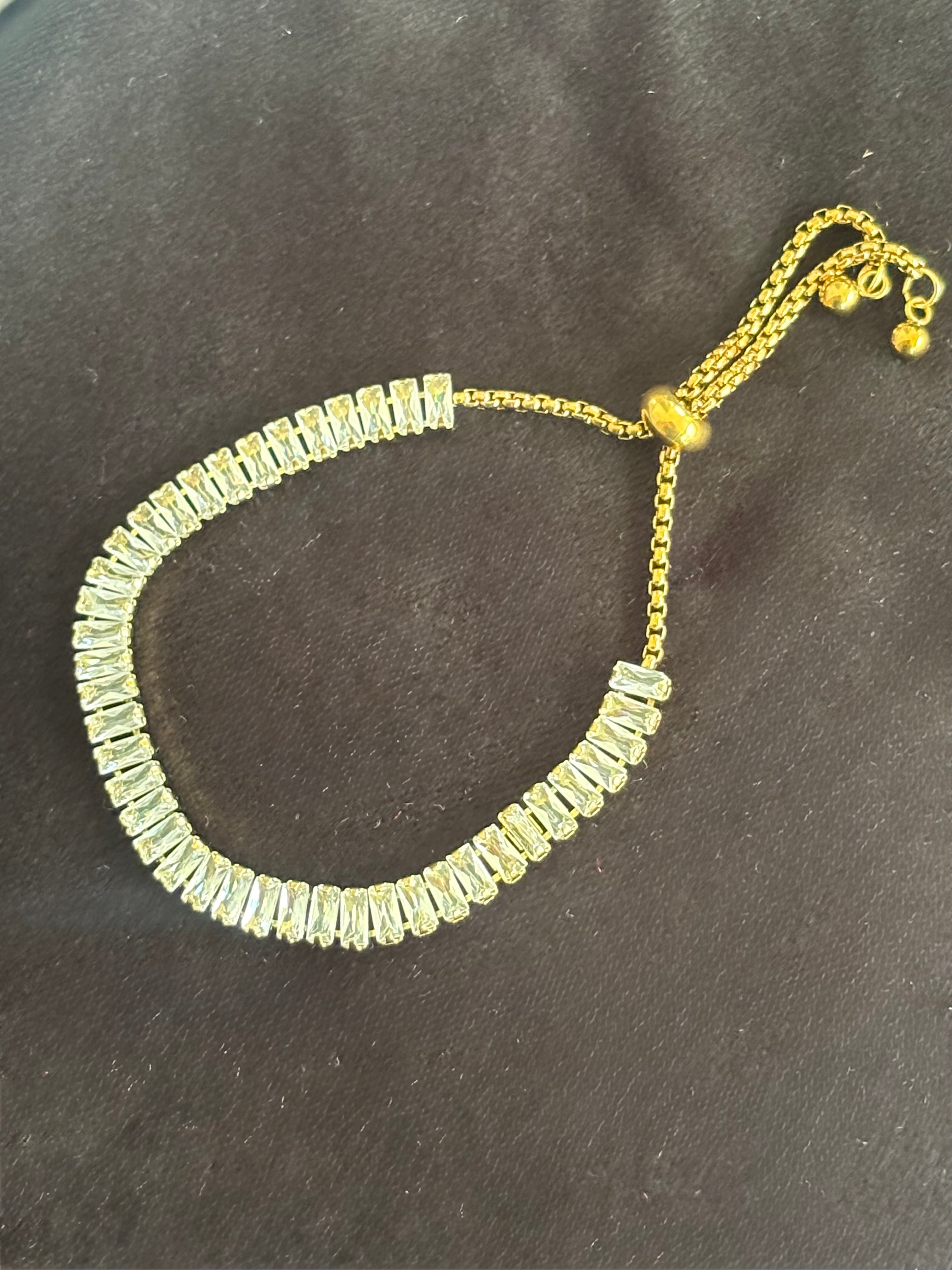 Adjustable Tennis Bracelet