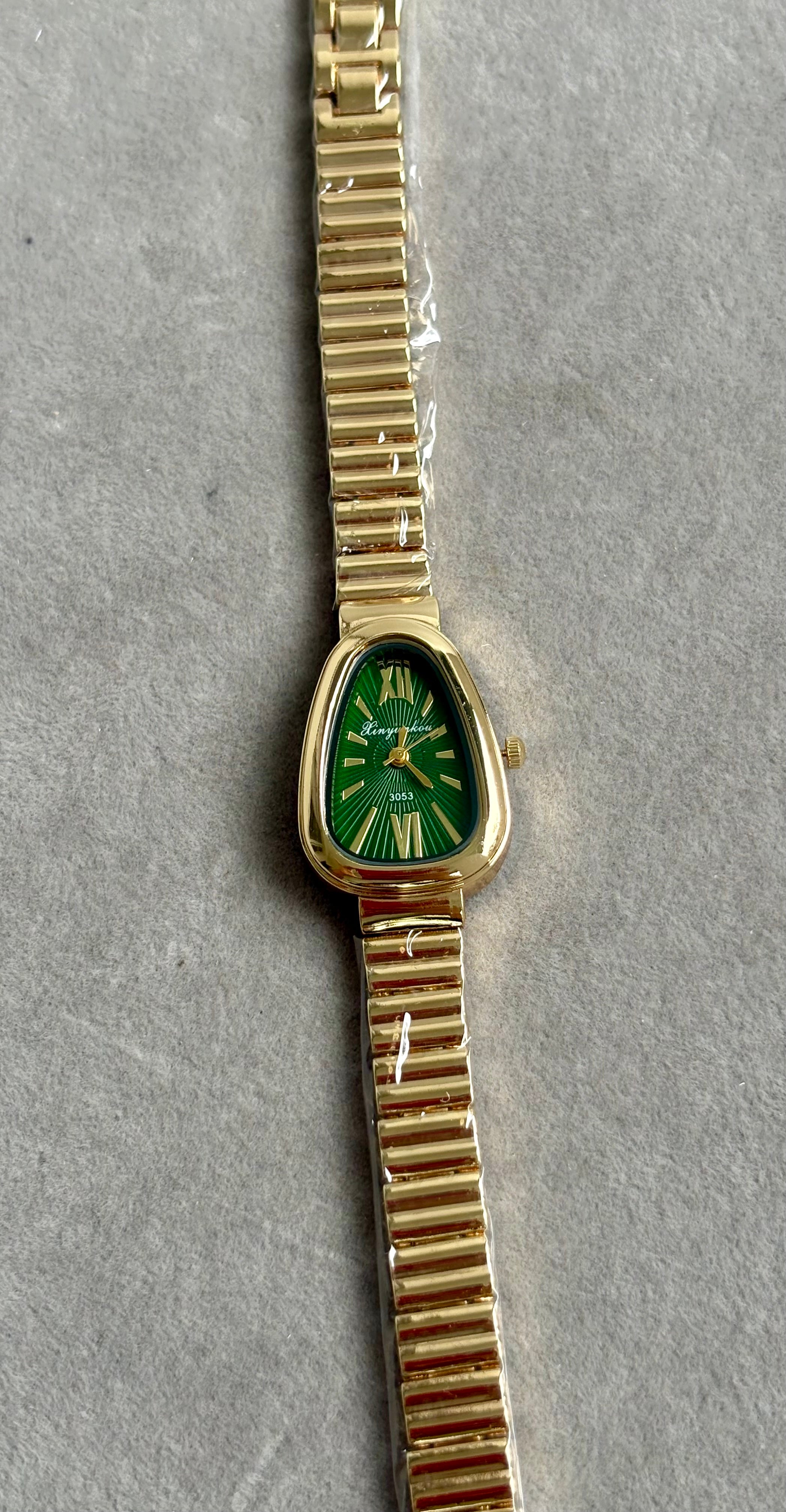 Roman Glow Watch - Green dial