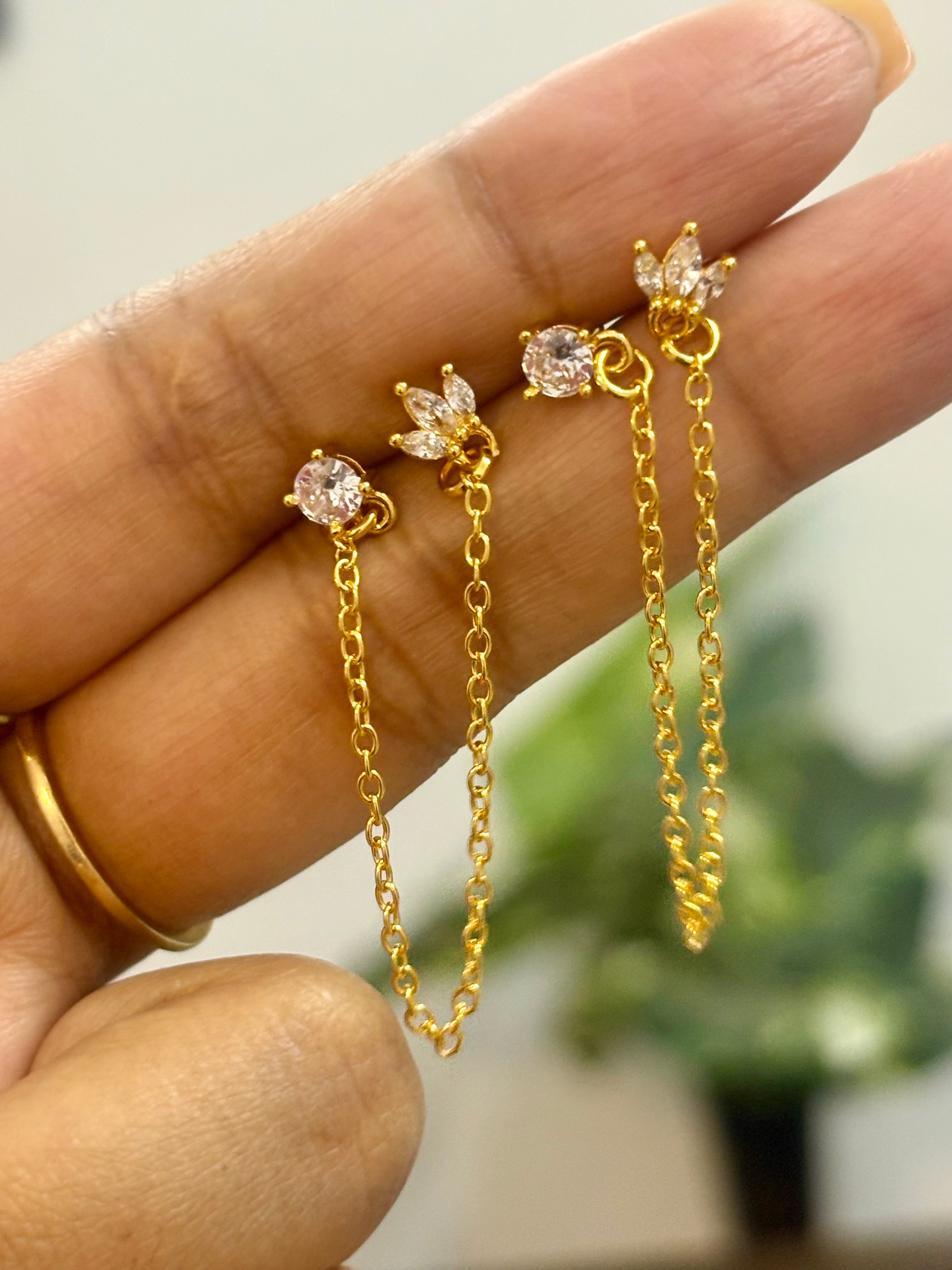 Nova Chain Ball Back Studs