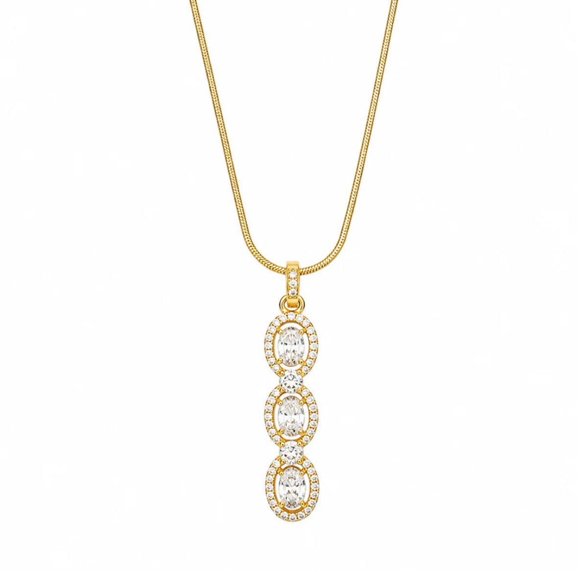 Trinity Spark Necklace