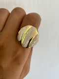 Enamel Ring - orbit