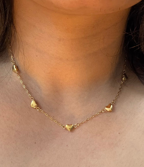 Amora Hearts Neckpiece