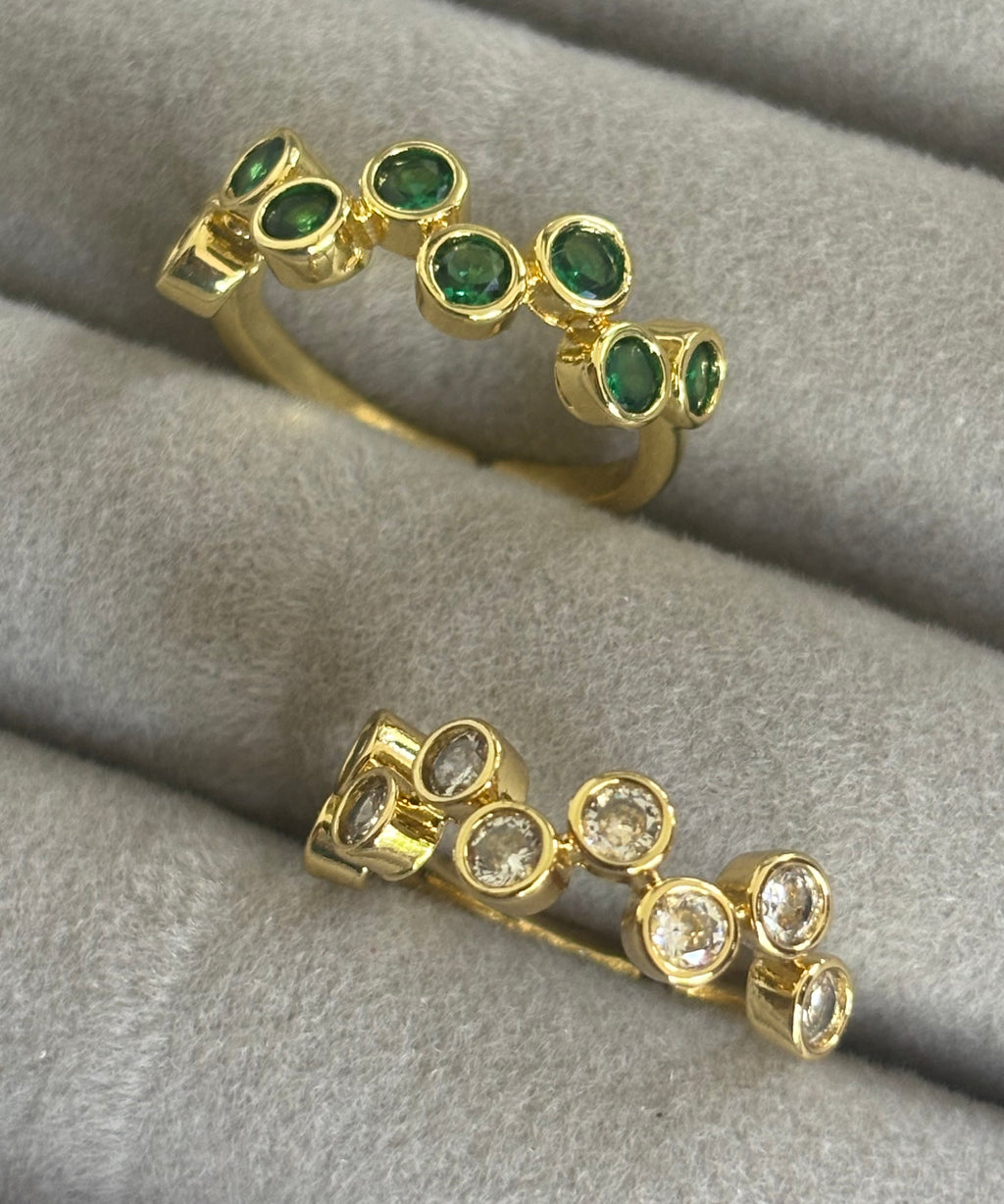 Gemini Band Rings