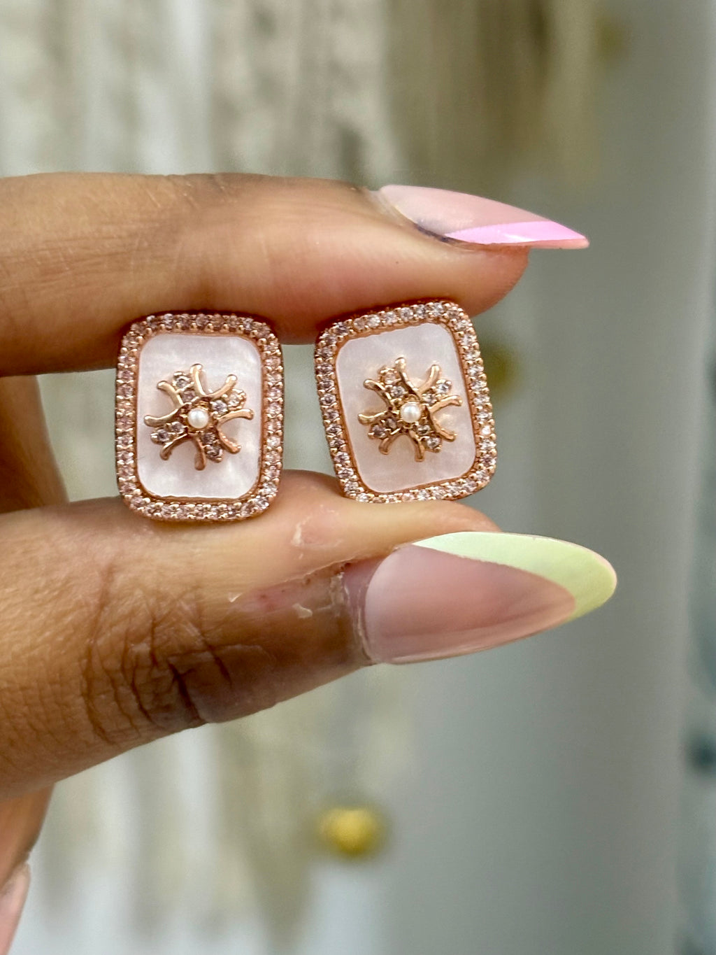 Blush Nova Earrings