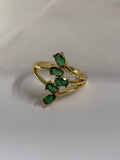 Emerald Layer Ring