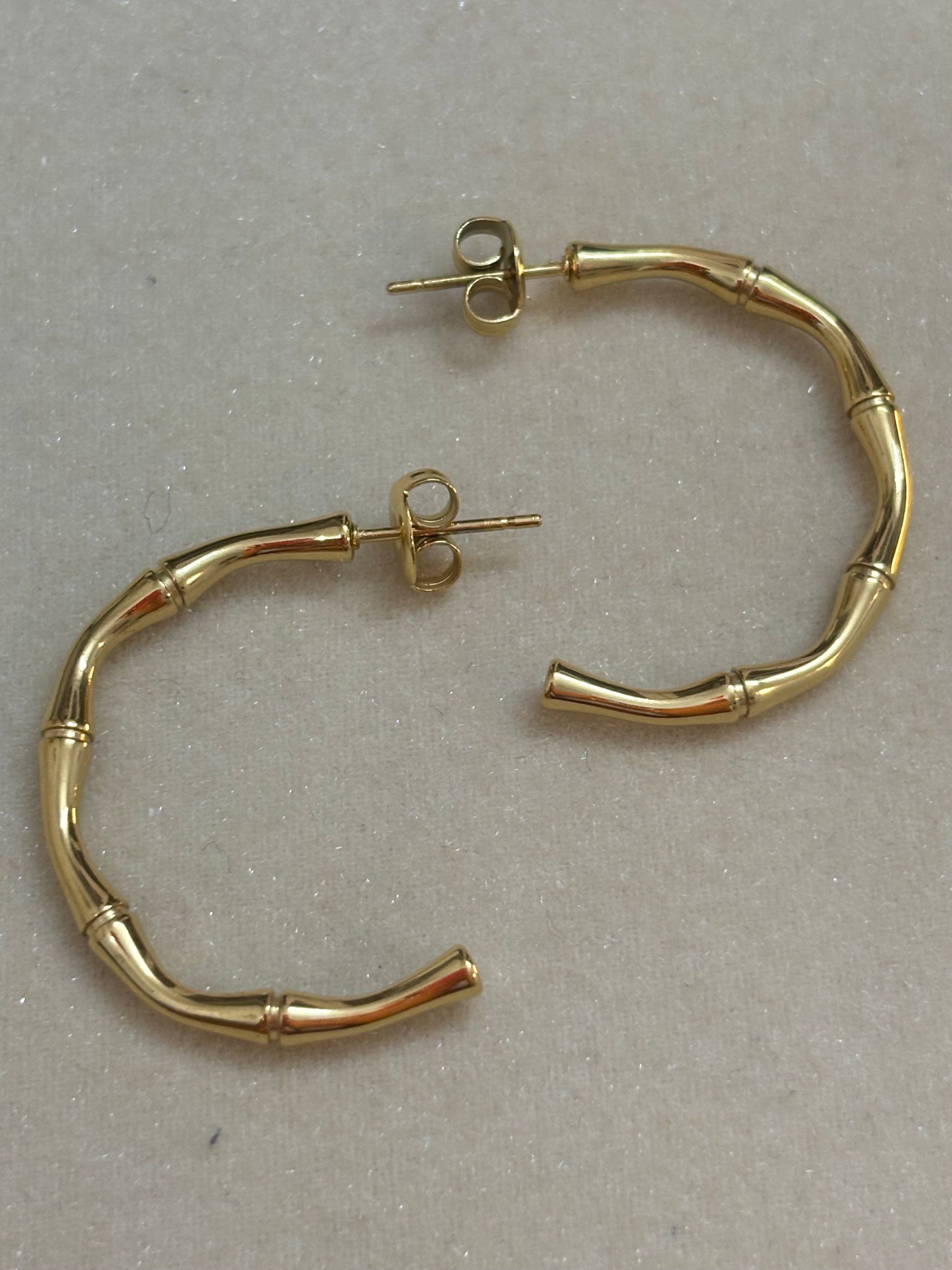 Bamboo Muse Hoops