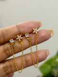 Flower Link Ball Back Studs