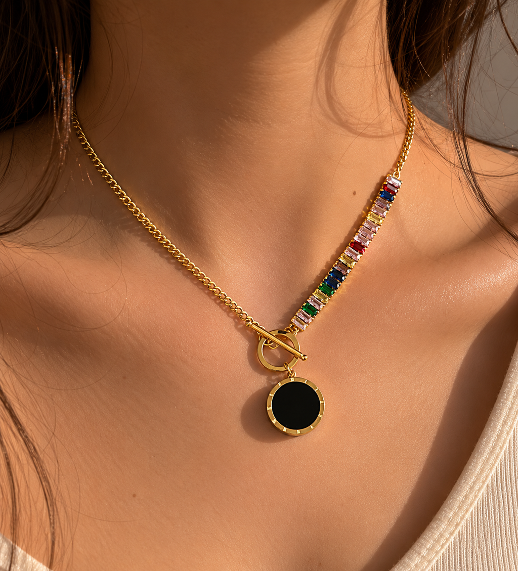 Zoya Reversible Necklace