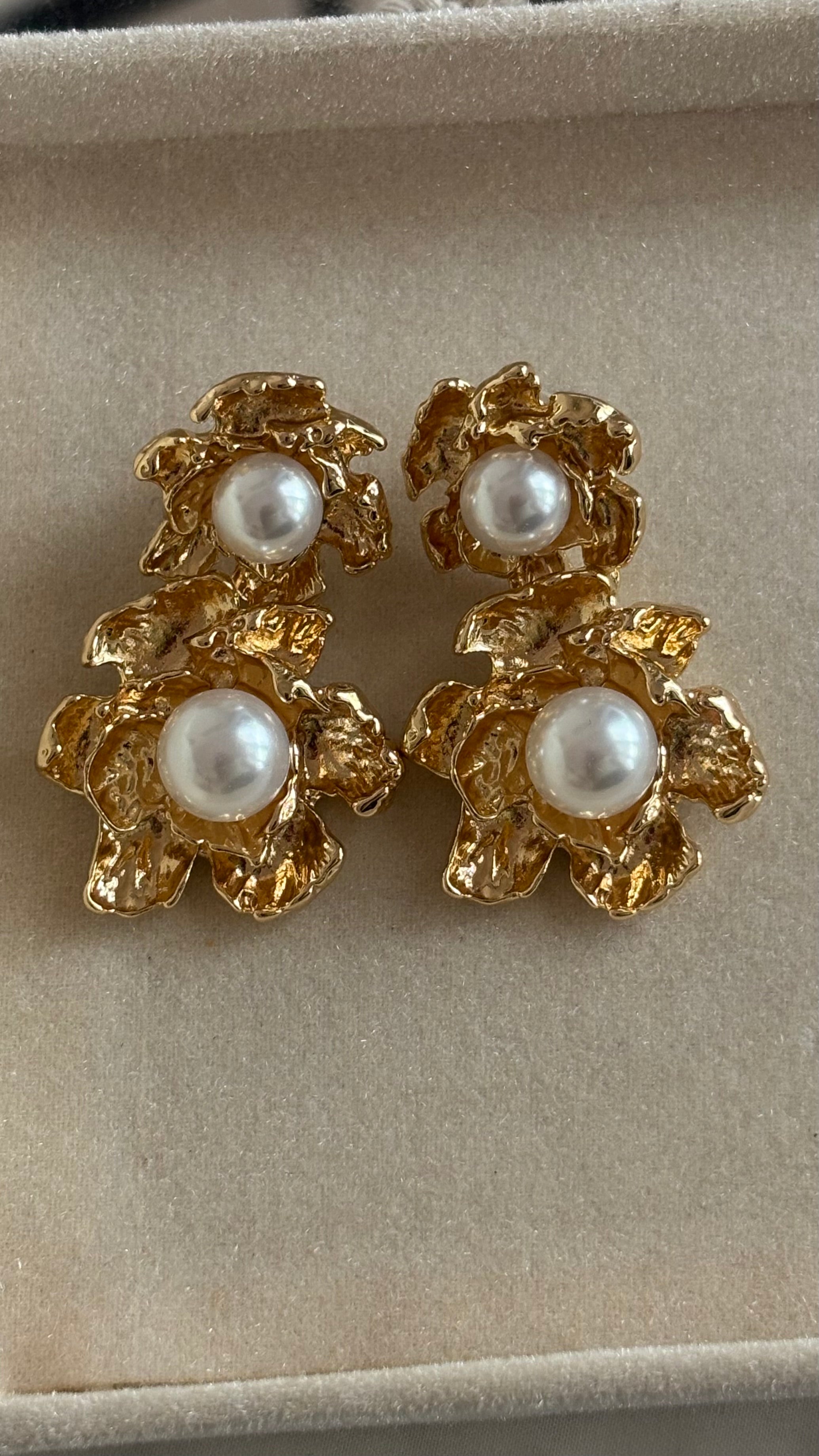 Petal Cascade Earrings
