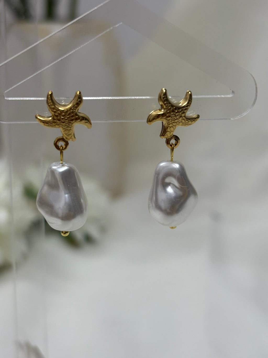 Starfish Pearl Drop