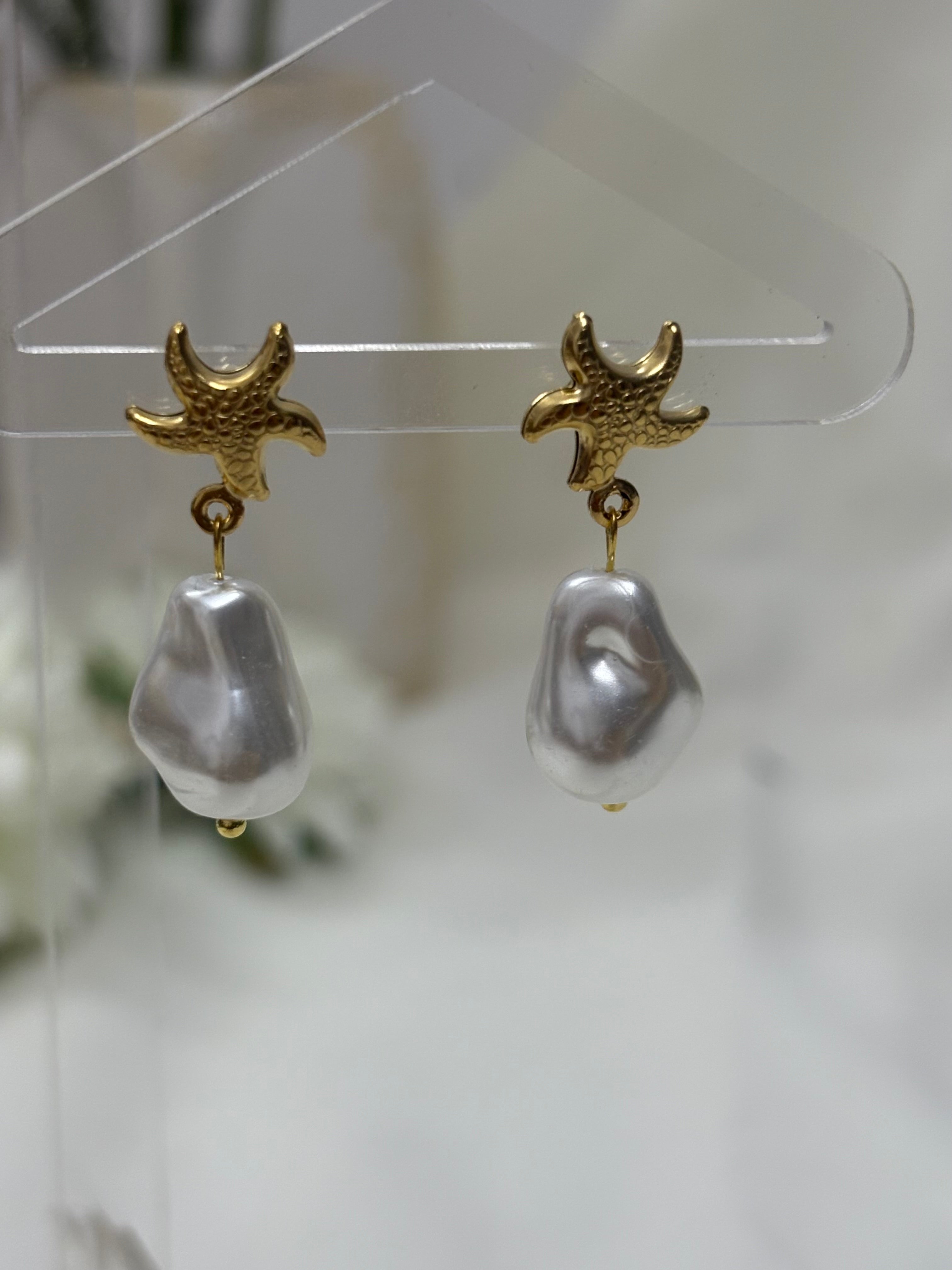Starfish Pearl Drop