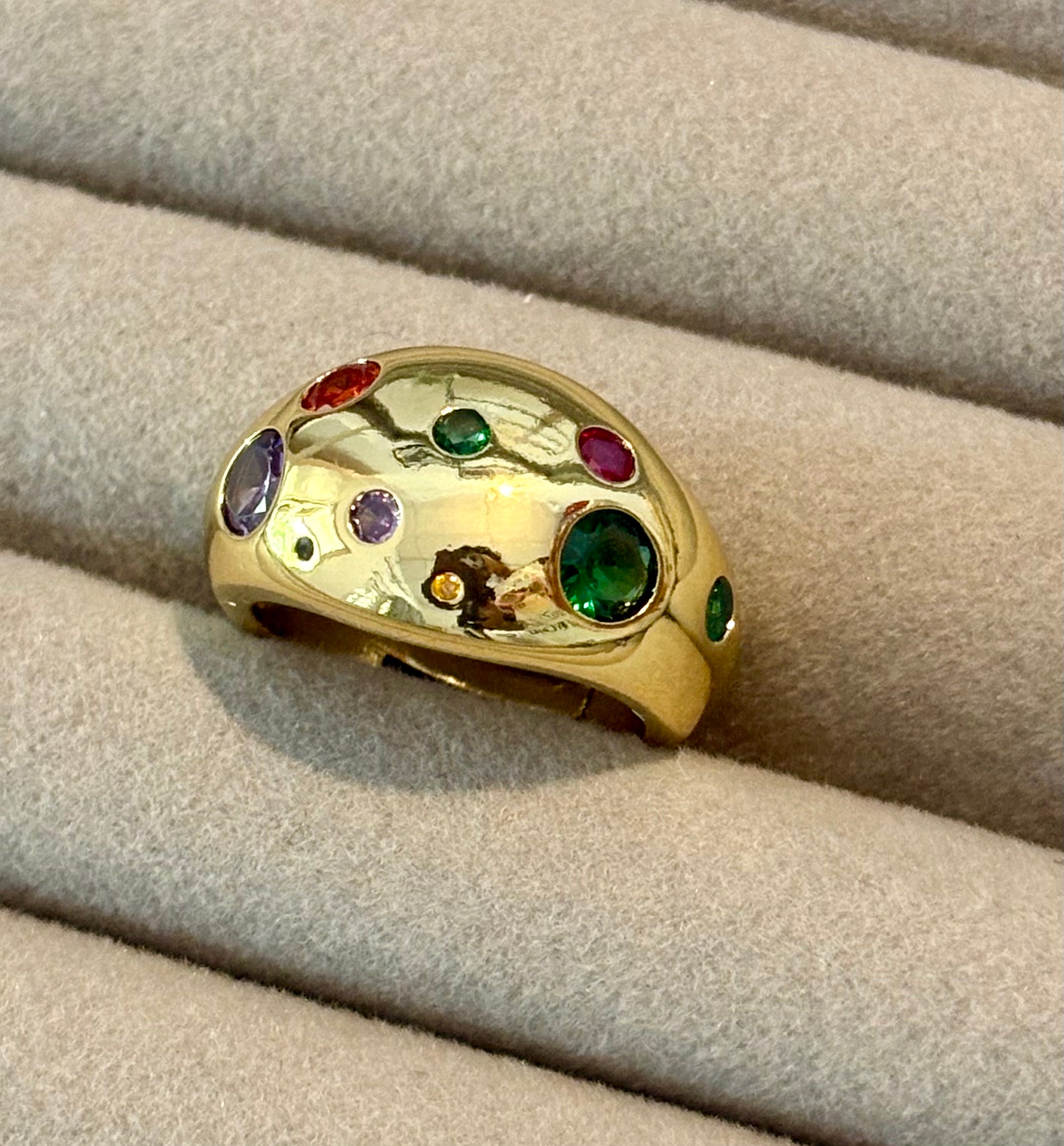 Aurora Confetti Ring