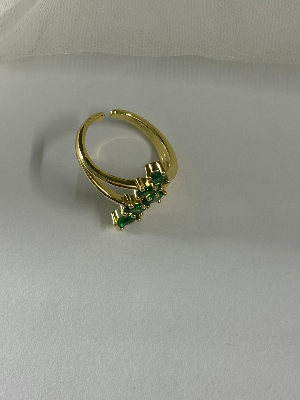 Emerald Layer Ring