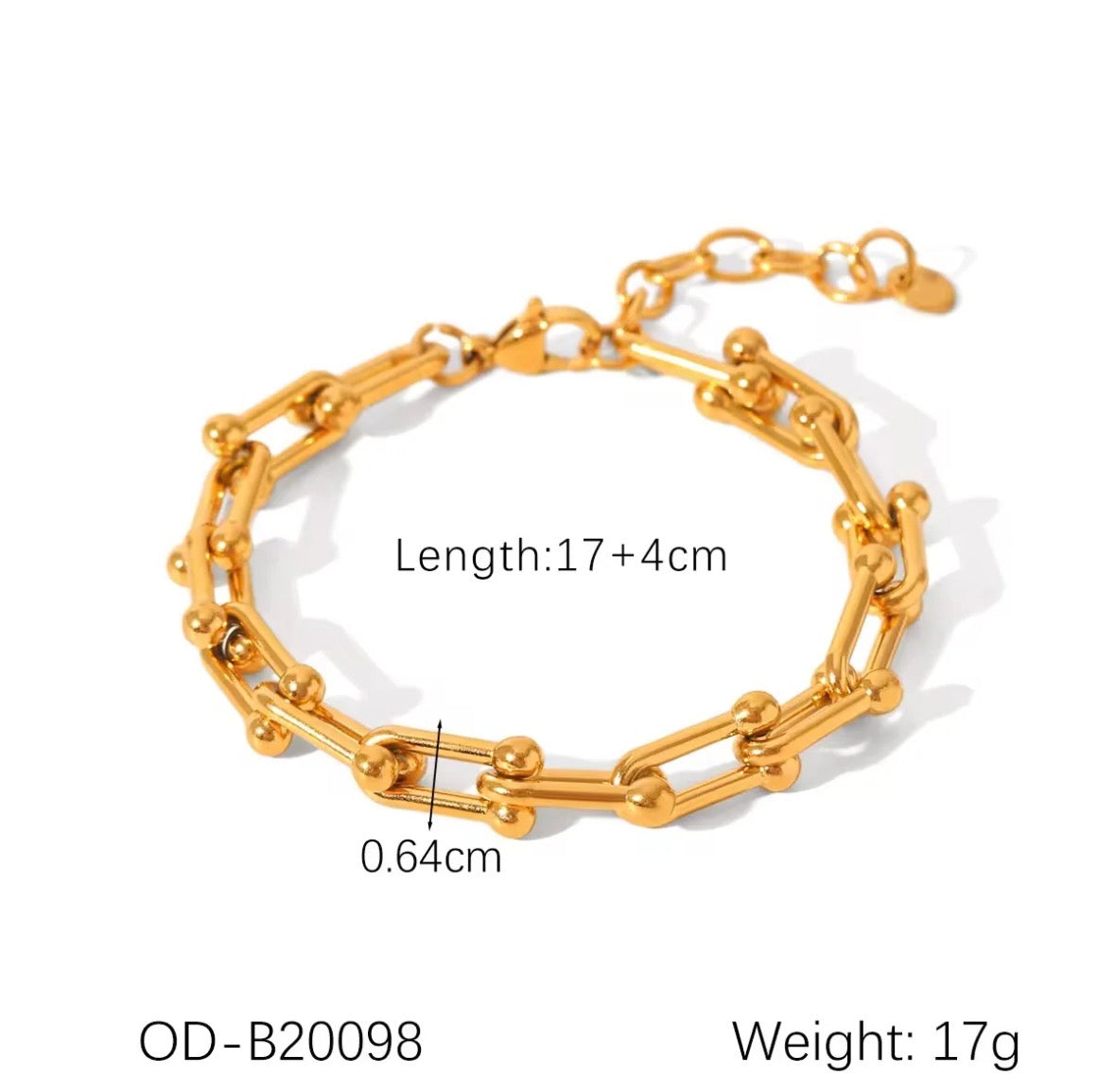 Tiffany Inspired link Bracelet