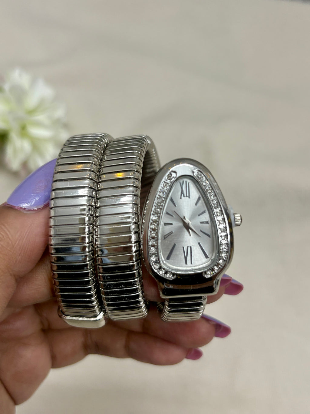 Snake Watch - Silver