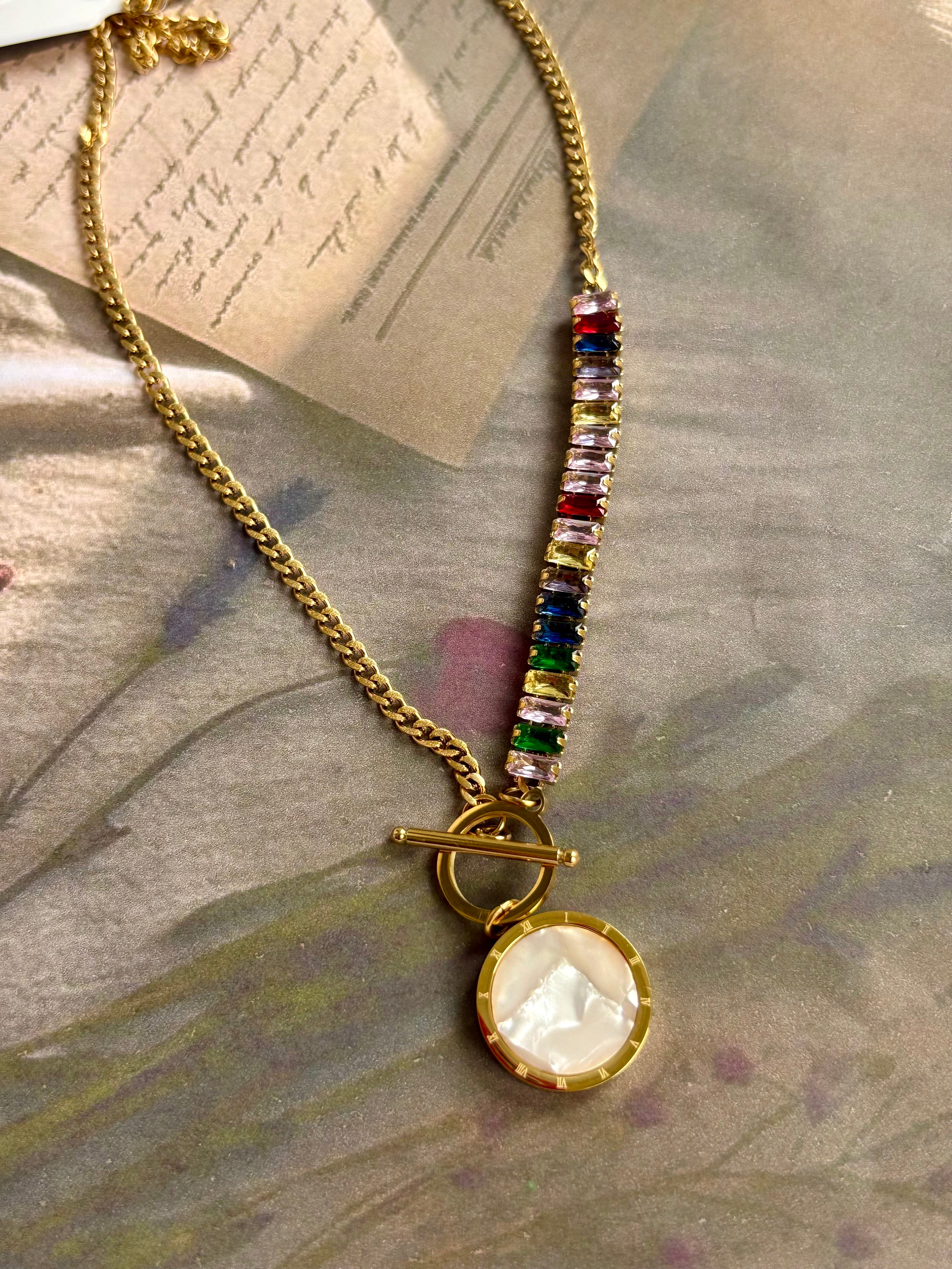 Zoya Reversible Necklace