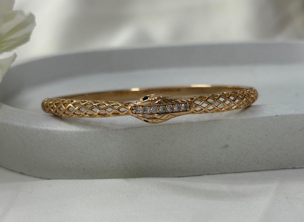 Serpent Mesh Bangle