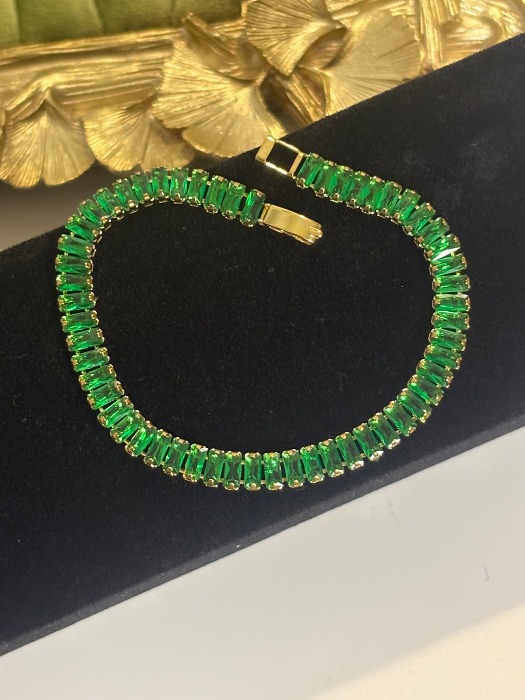 Emerald Tennis Bracelet