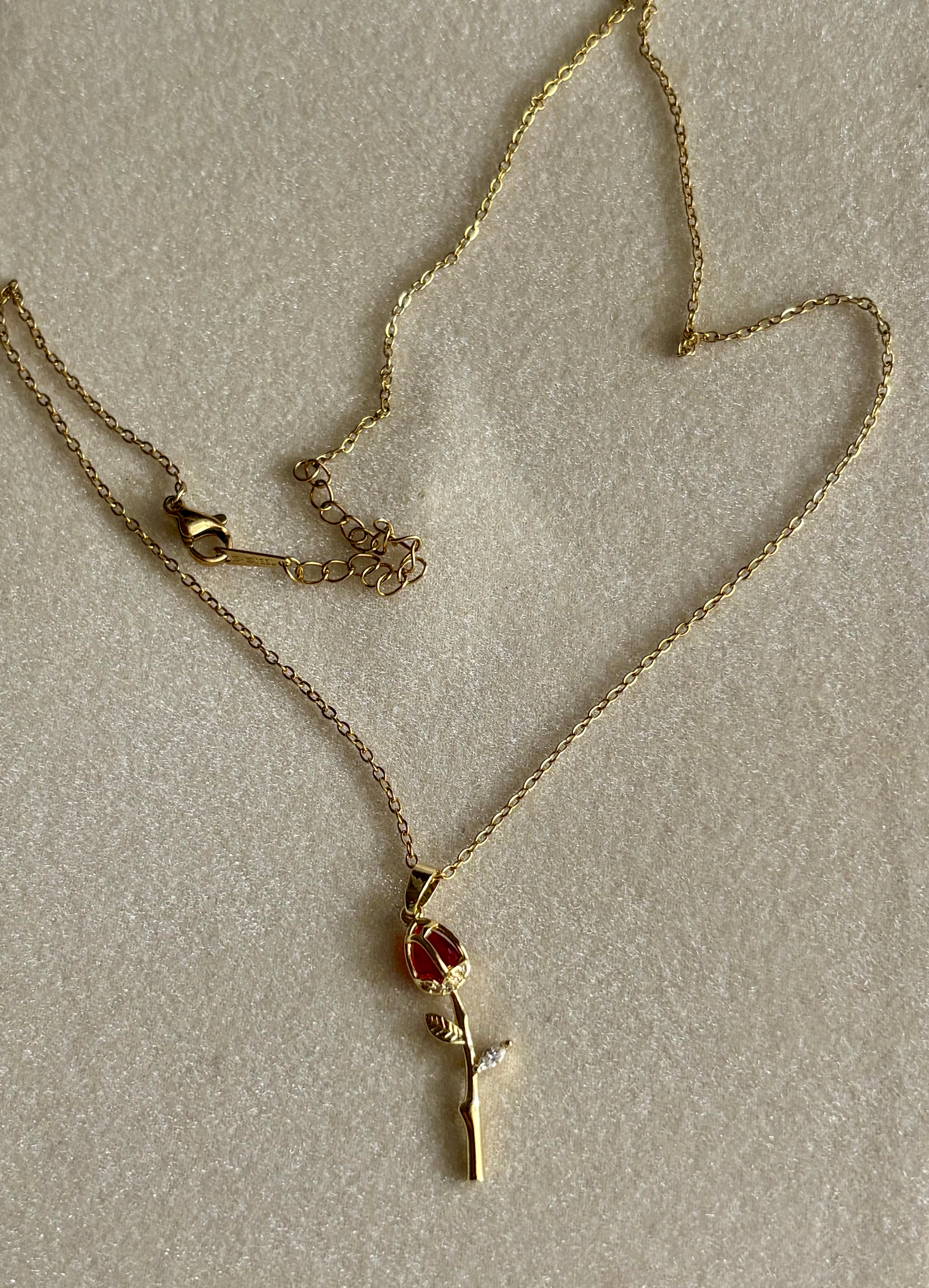Eternal Rose Necklace