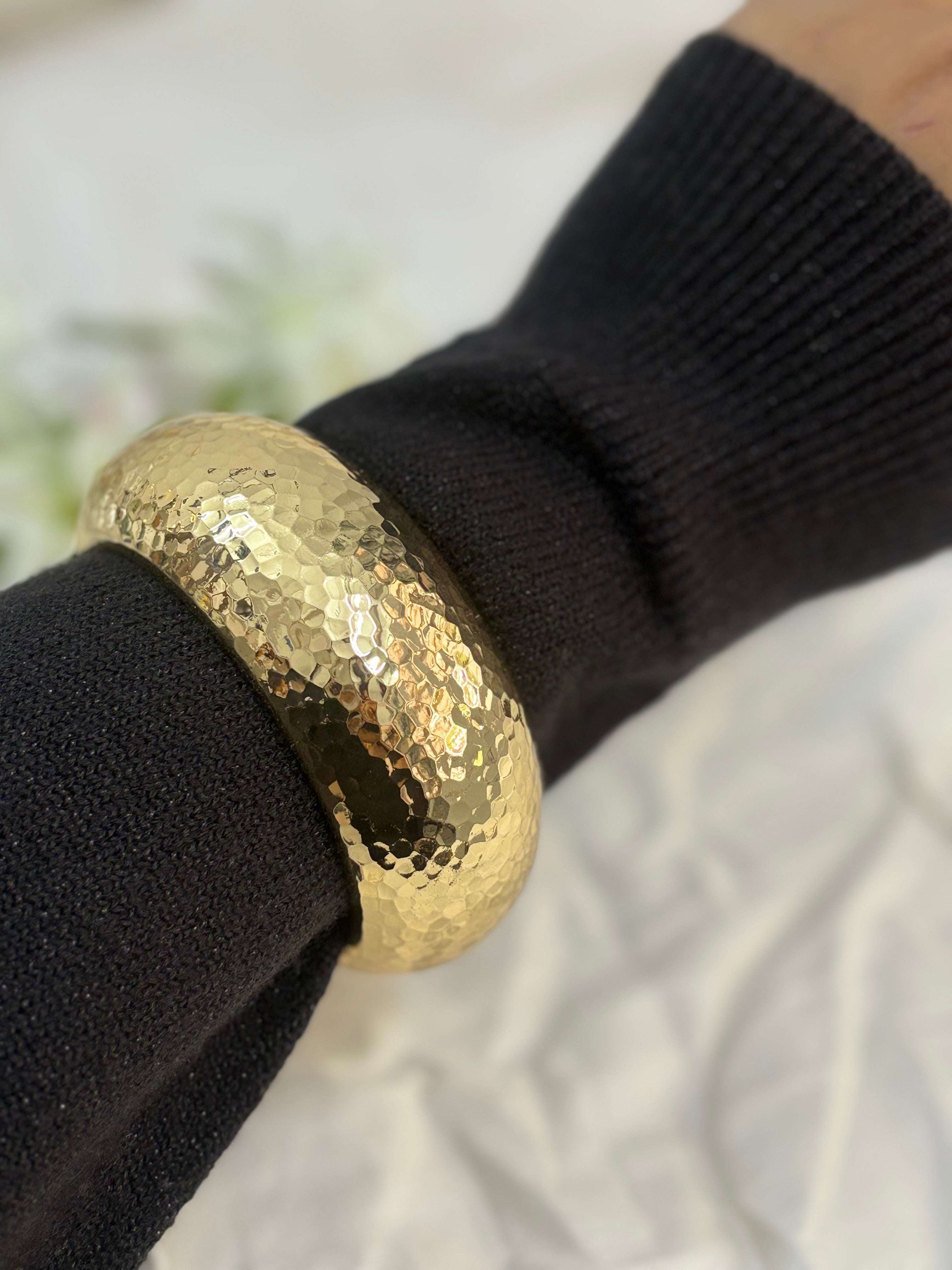 Vintage Hammered kada