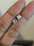 Single Solitaire Ball Back Studs
