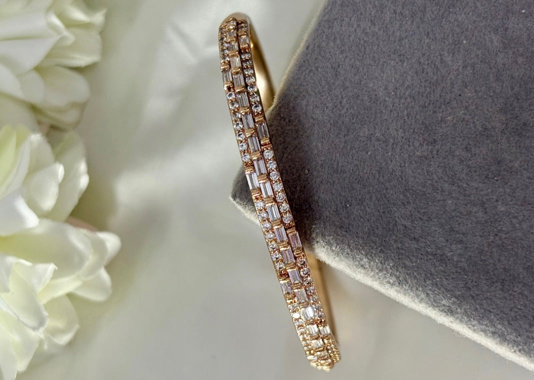 Baguette Luxe Bangle