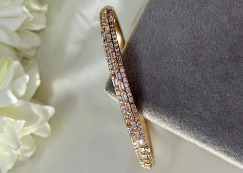 Baguette Luxe Bangle