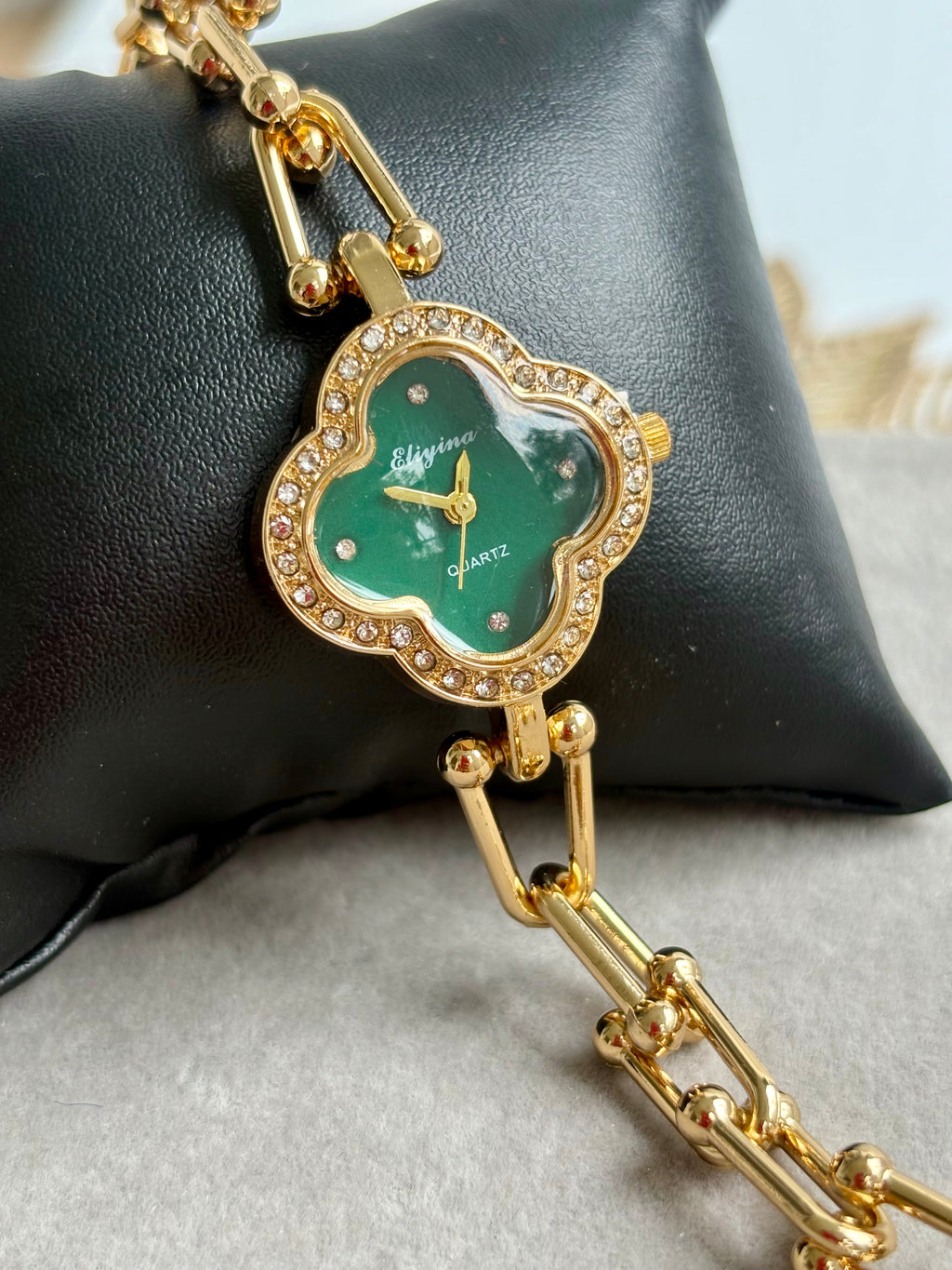 Clover Muse Watch - Green dial