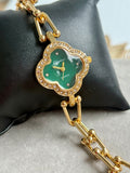Clover Muse Watch - Green dial