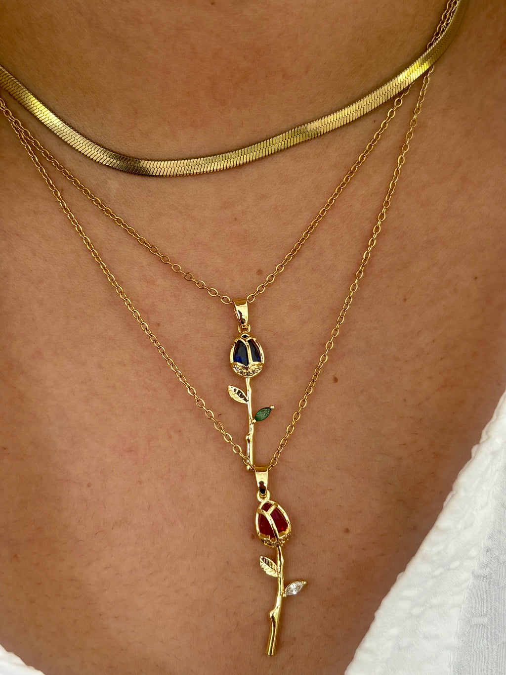Eternal Rose Necklace