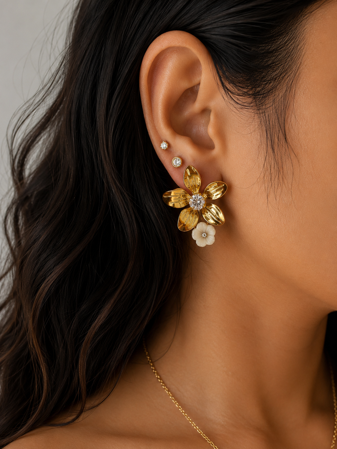 Lumi flora Studs