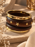 Wooden Bangle Stack 7