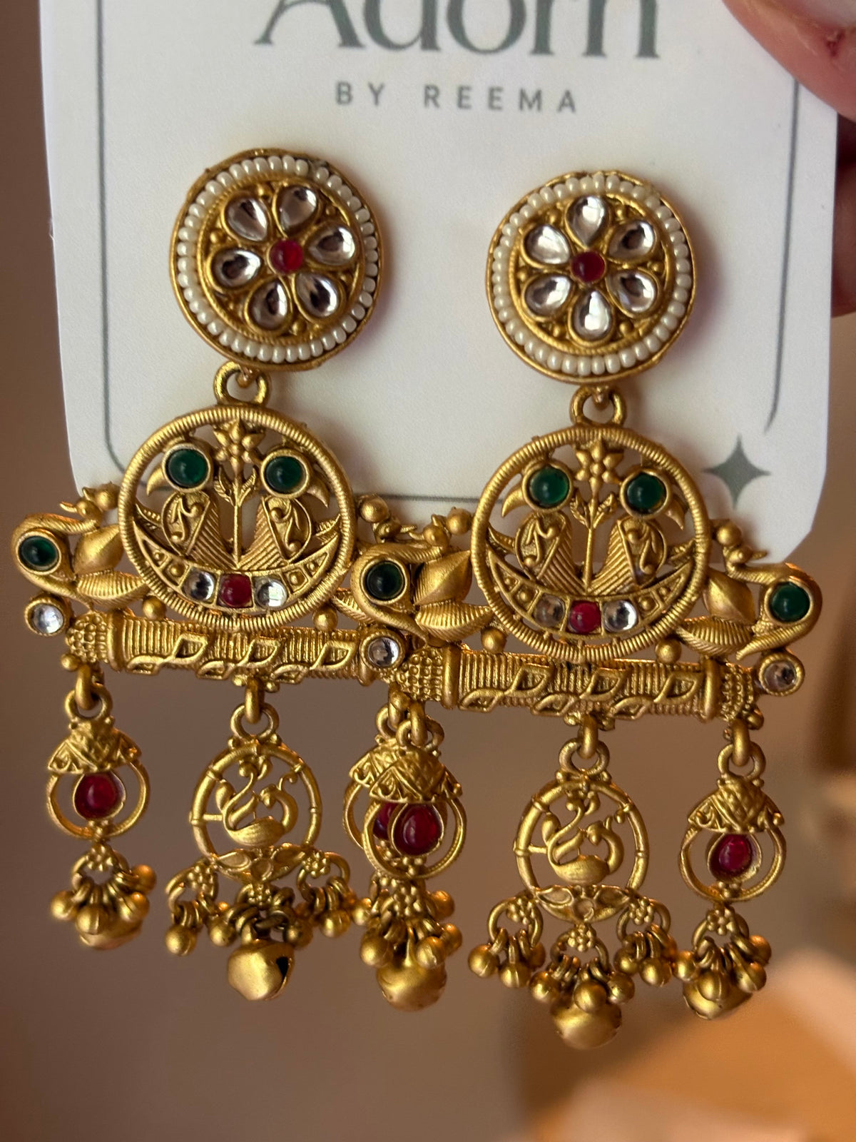 Rajputana Jhumkas