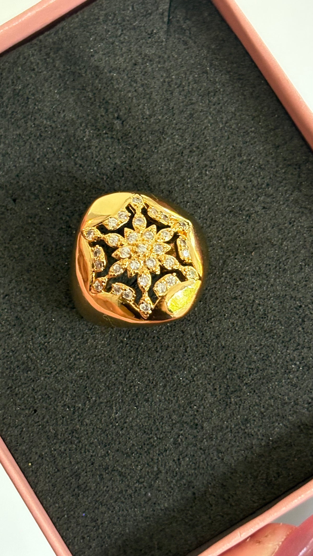 Soleil floral Ring