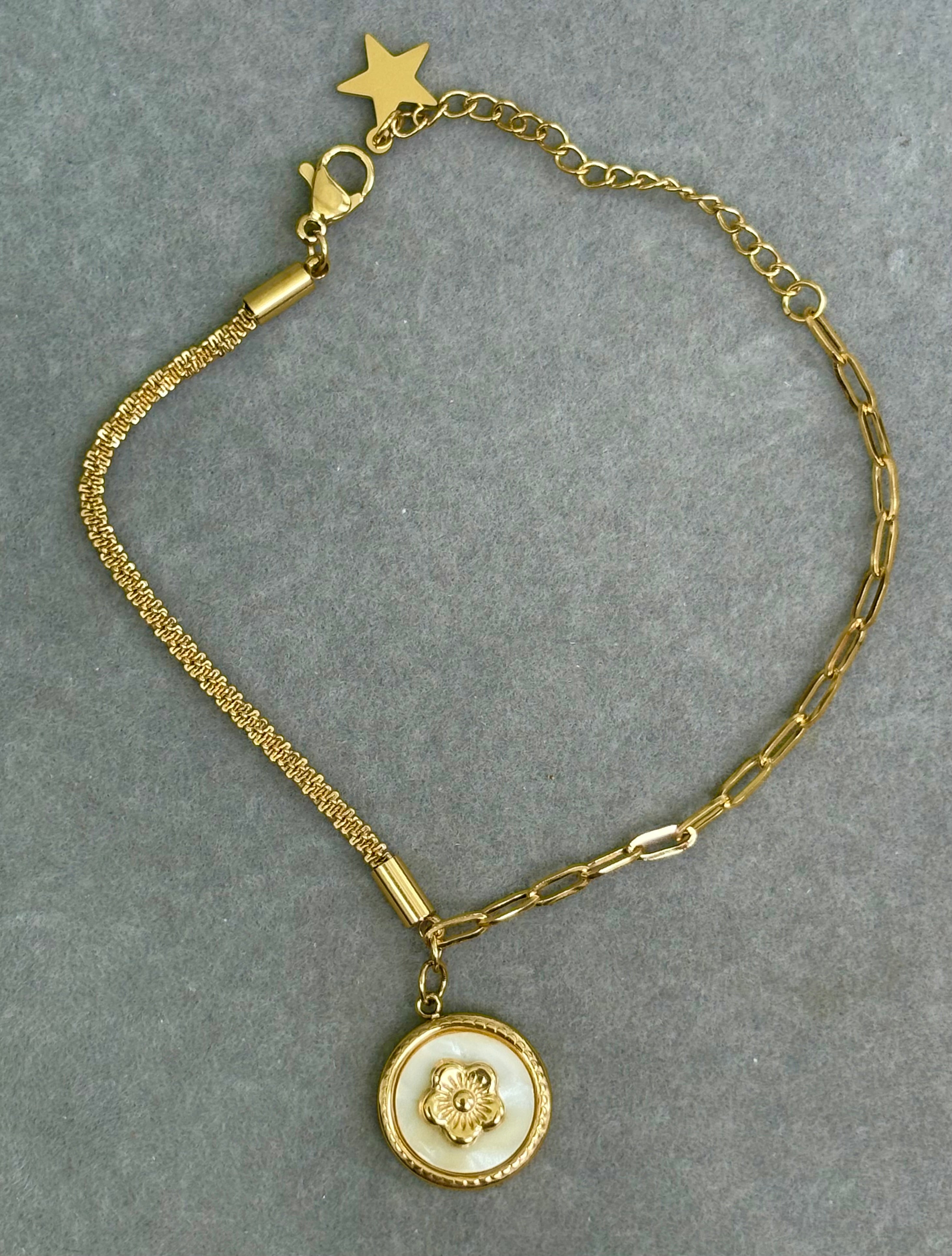 MOP Charms Bracelet