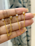 Nova Chain Ball Back Studs