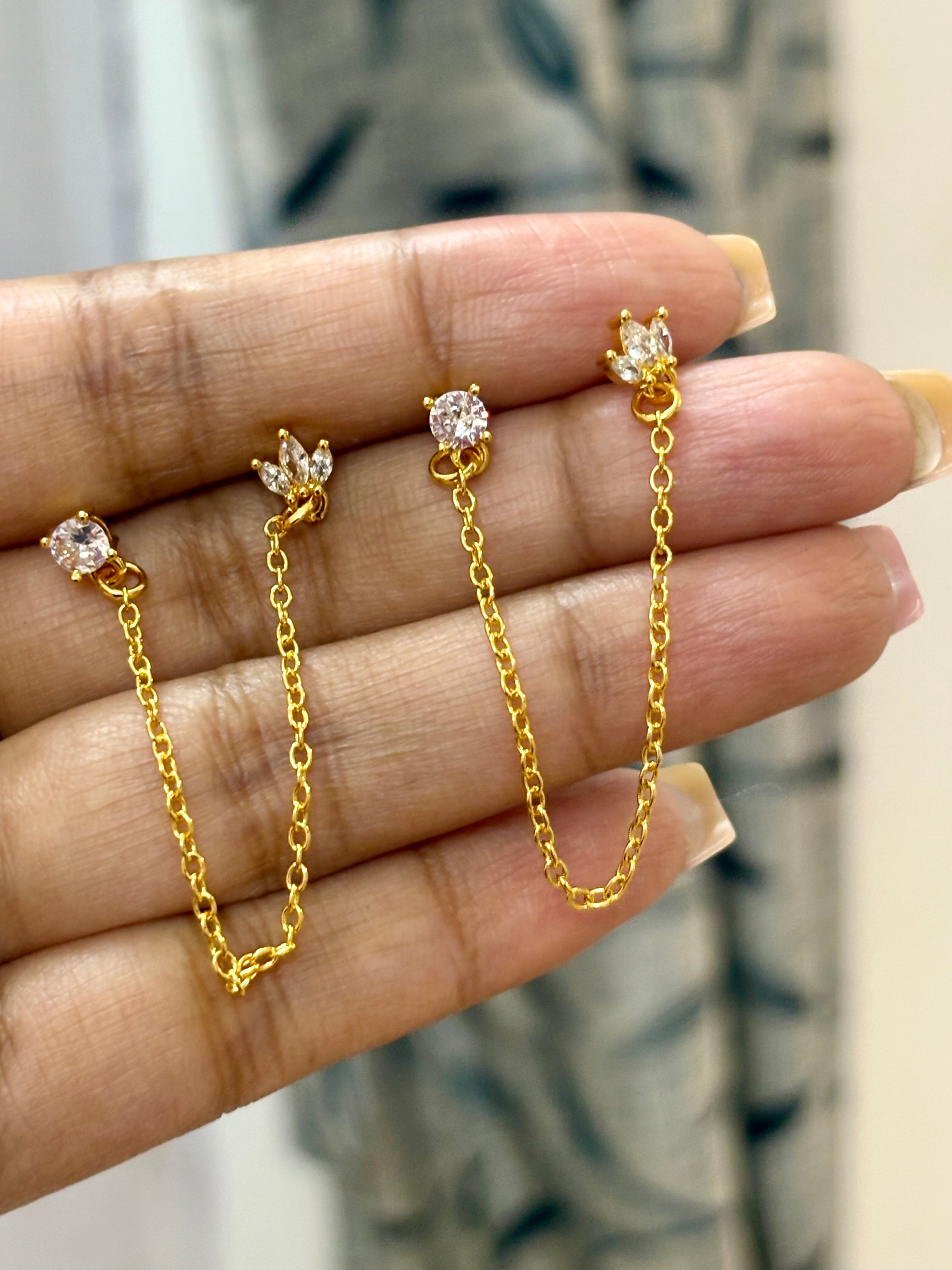 Nova Chain Ball Back Studs