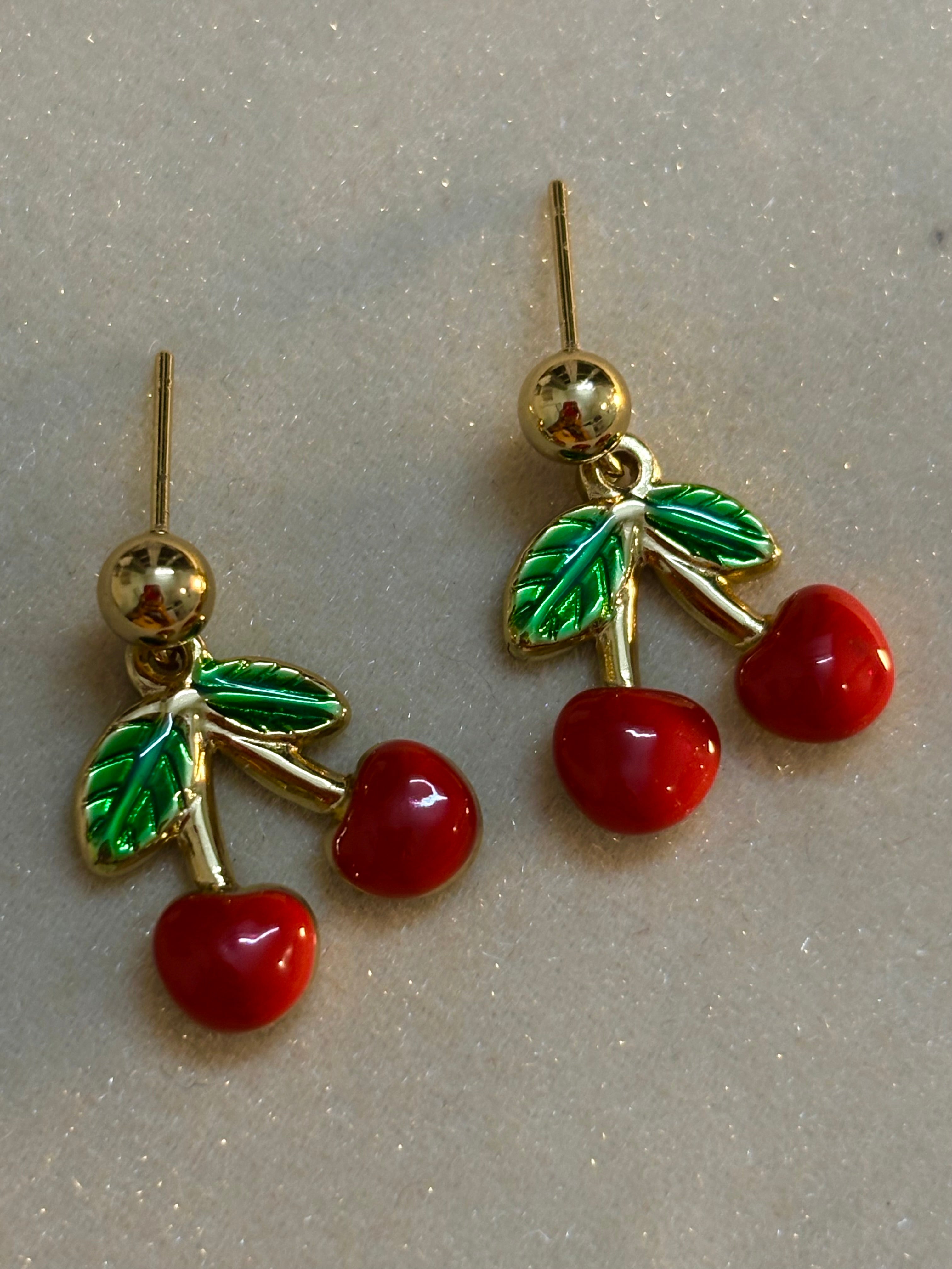 Cherry Earrings