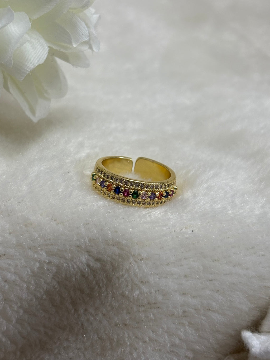 Rainbow Band Ring