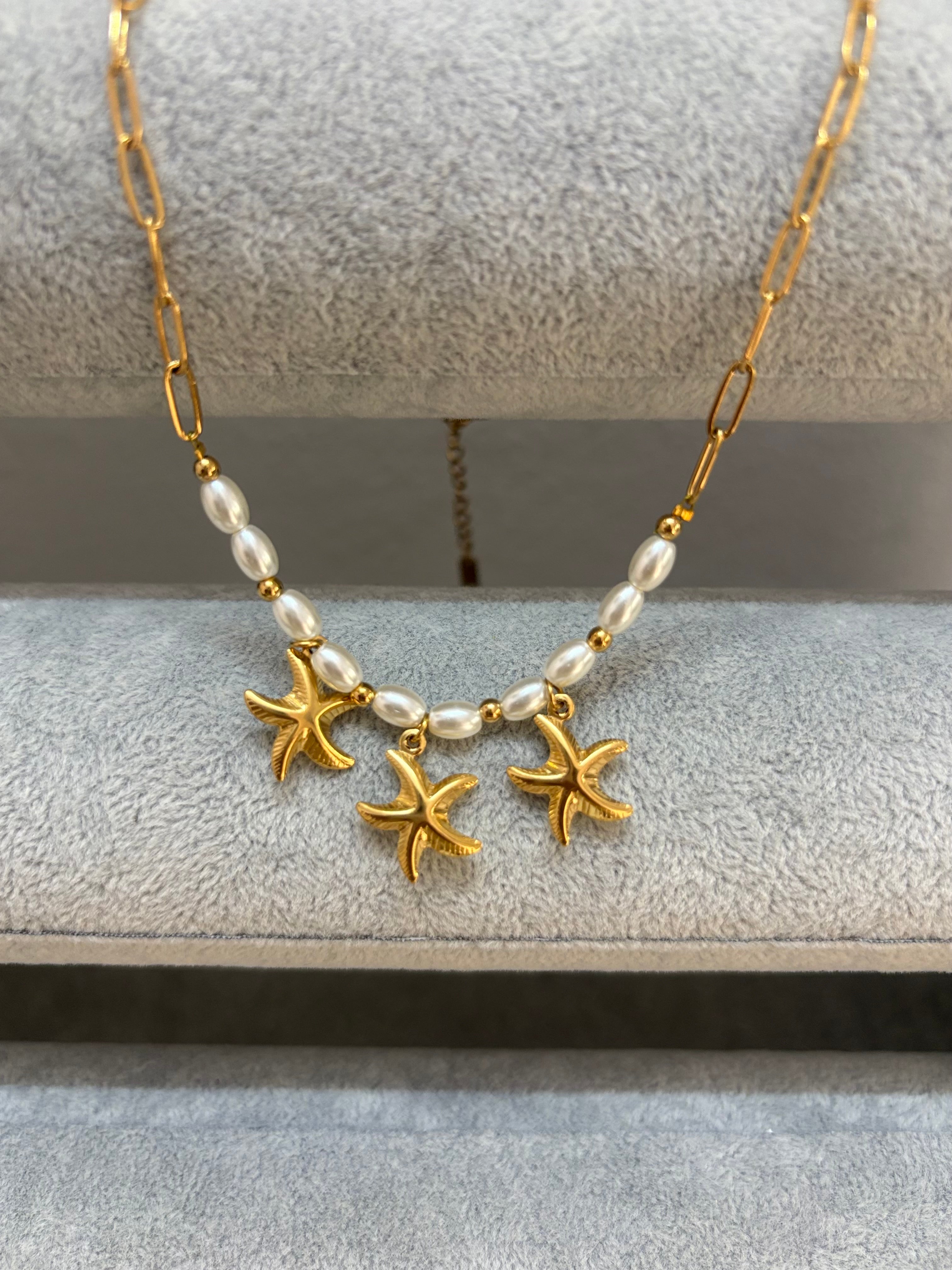 Sea Spark Charms Necklace