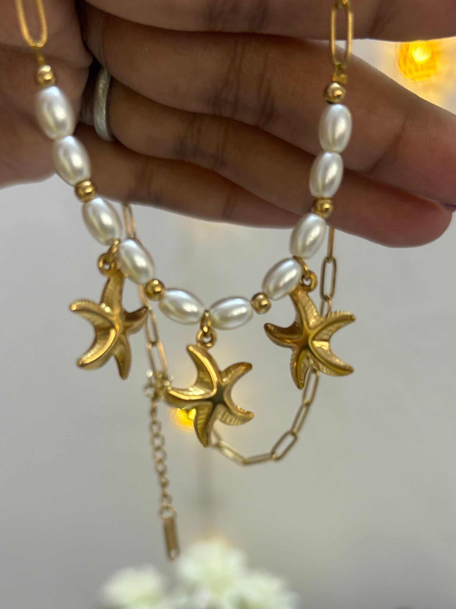 Sea Spark Charms Necklace
