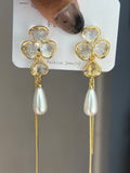 Crystal Petal Danglers