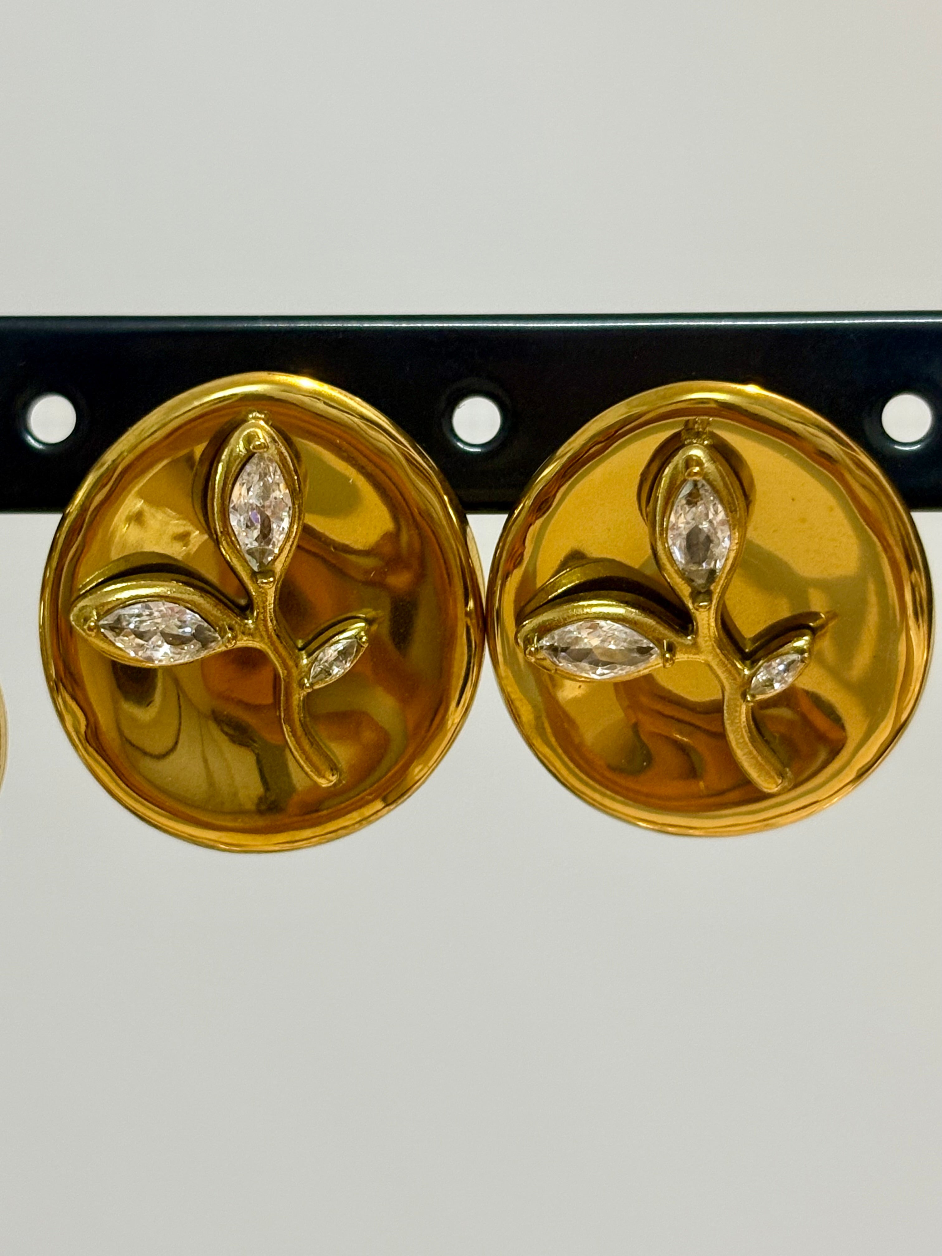 Golden Garden Earrings