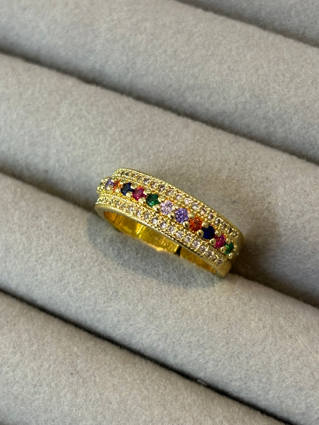 Rainbow Band Ring