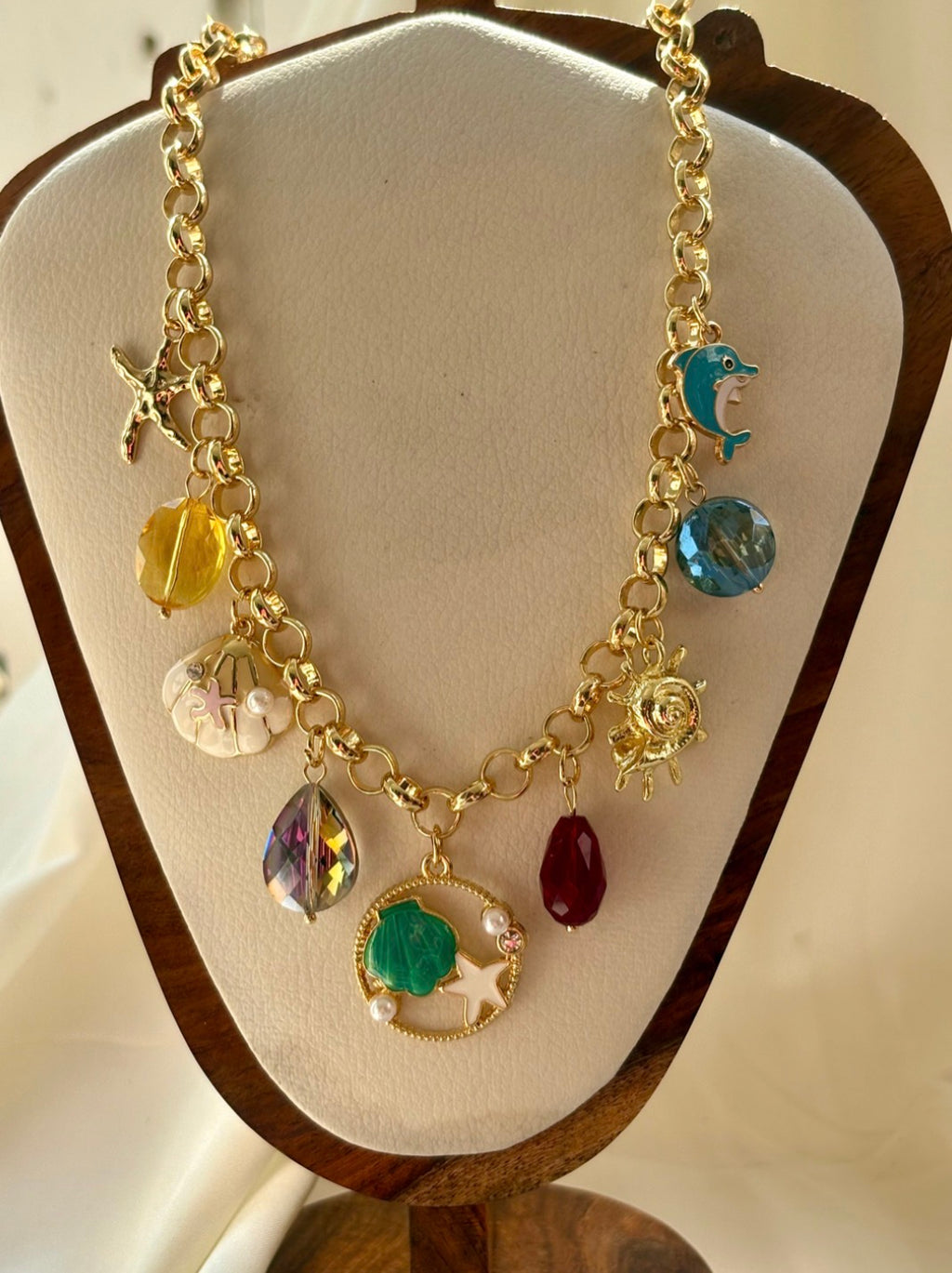 Ocean Whimsy Charms Necklace
