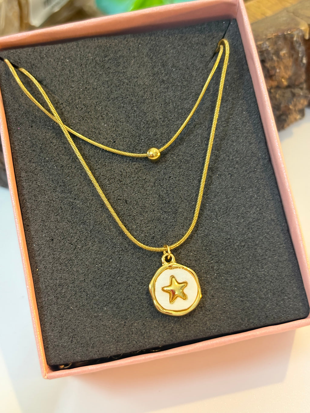 Star Kiss Layered Necklace