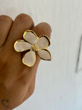 Enamel Ring- Daisy