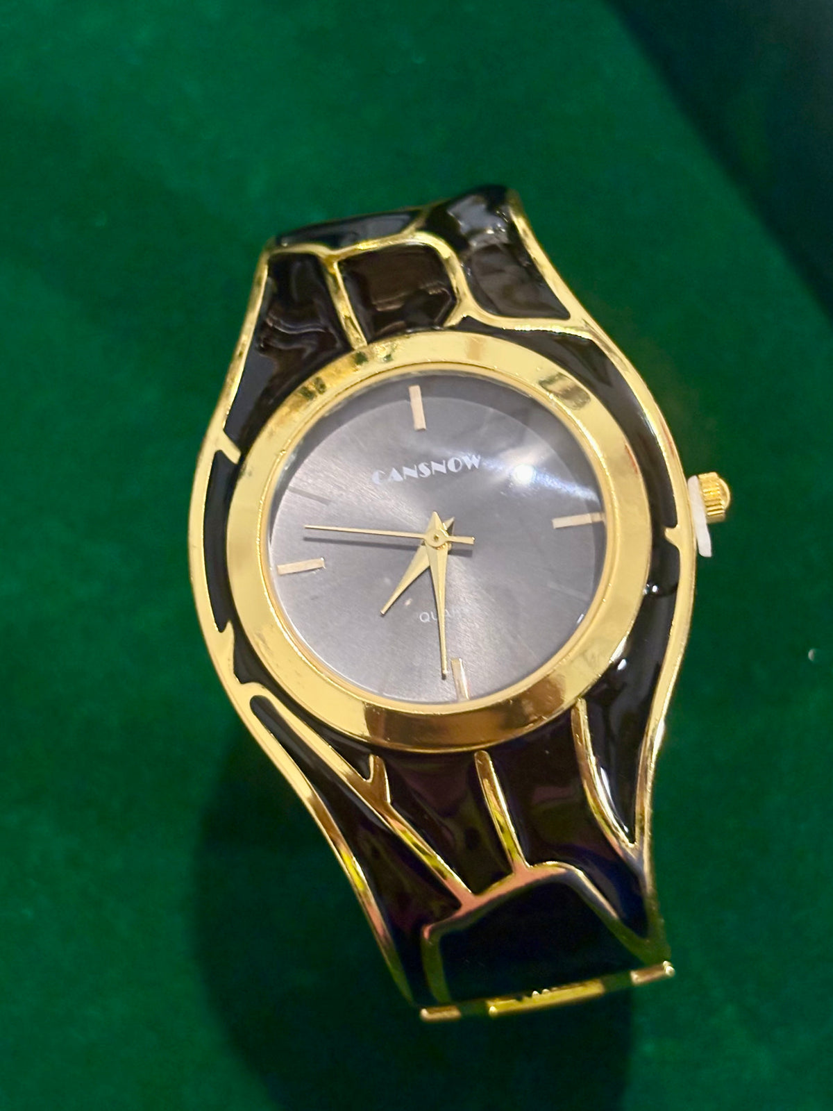 Enamel Watch - Black