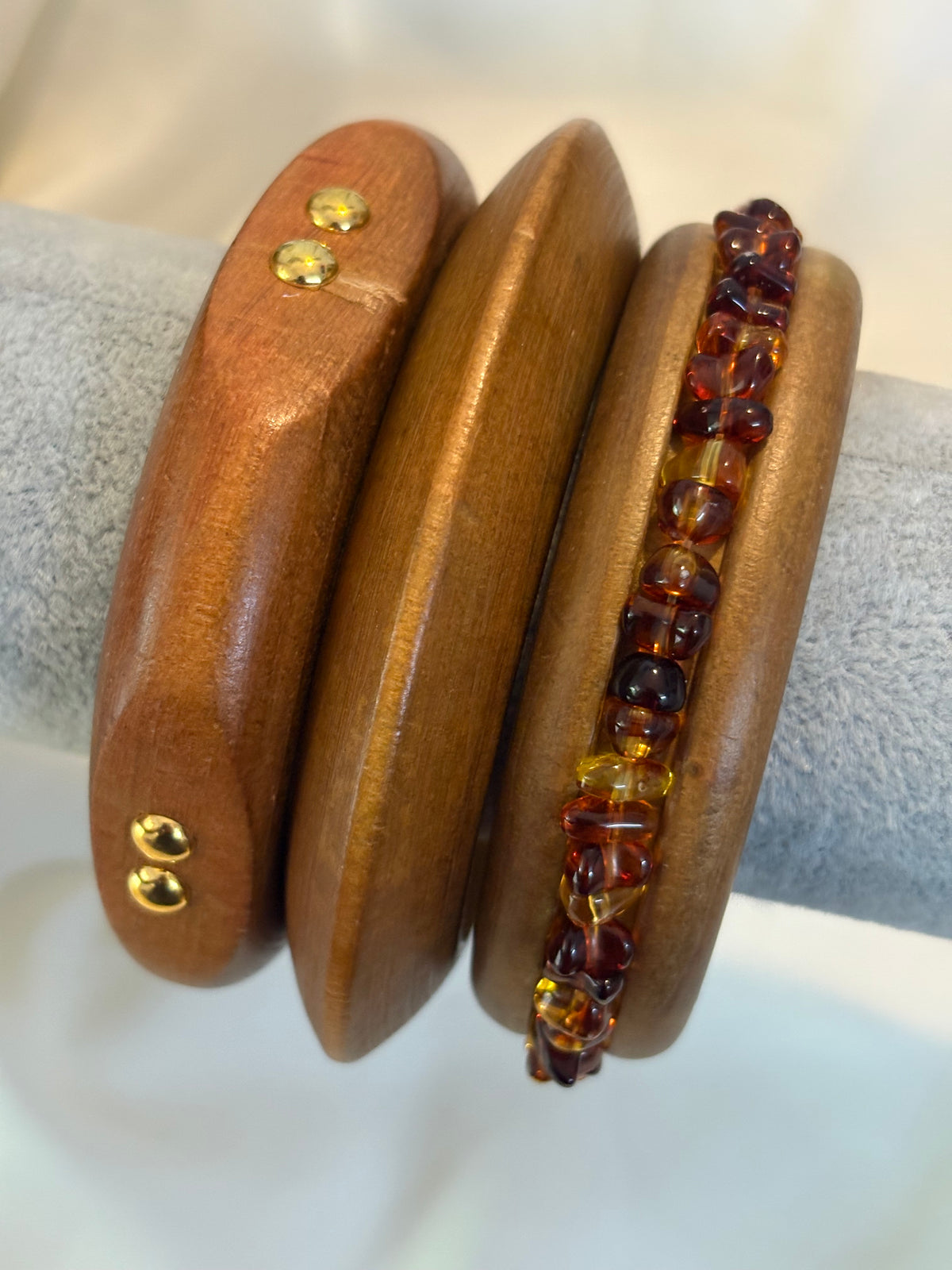 Wooden Bangle Stack 9